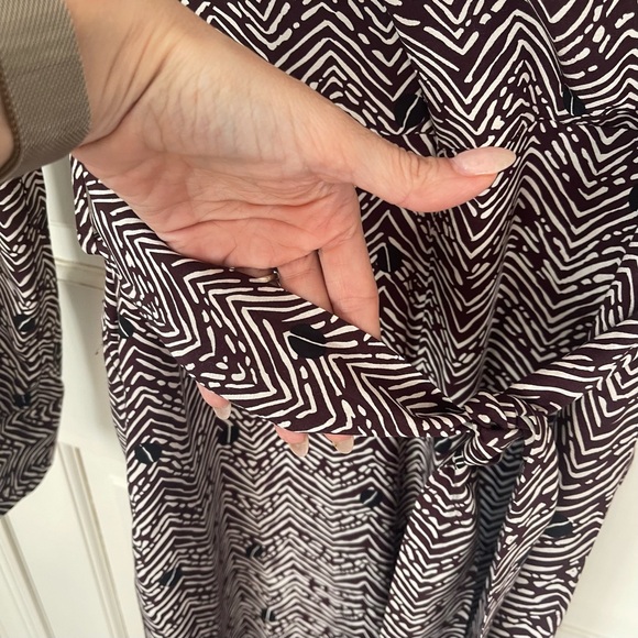 & Other Stories Wide Leg Jumpsuit Brown and Black Size 2 - Picture 8 of 13